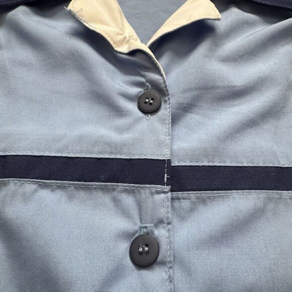 Black Bike Week Daytona Beach 75th Anni Warn A Brother Button-Up Shirt XL Blue - Picture 8 of 10